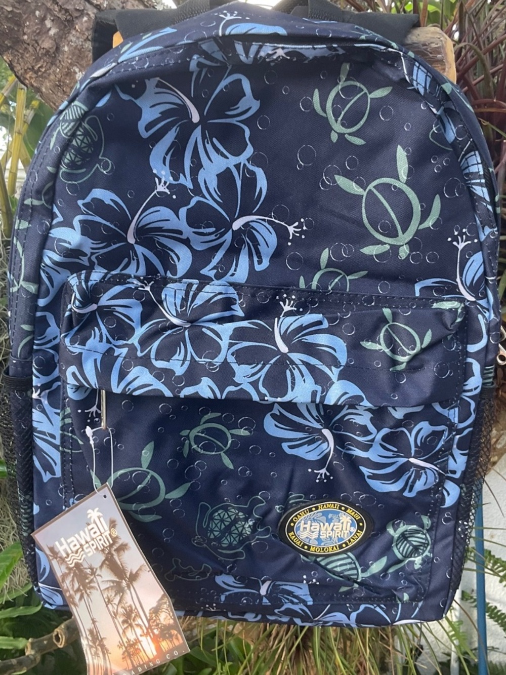 NWT Hawaii Spirit Men’s/Women’s Blue Large Backpack